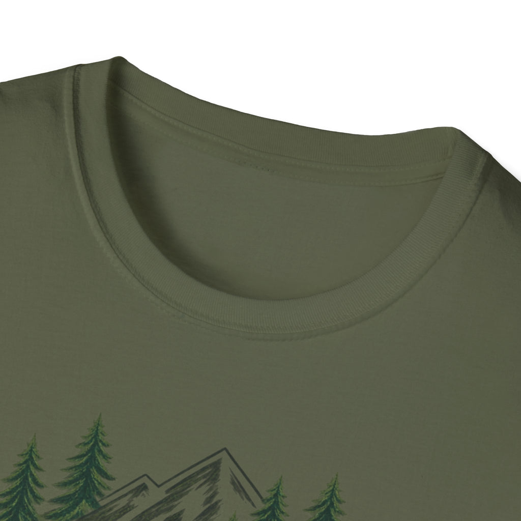 Be Still and Know T-Shirt — Psalm 46:10 Mountain Faith Tee