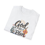 God Has a Plan Christian Faith T-Shirt
