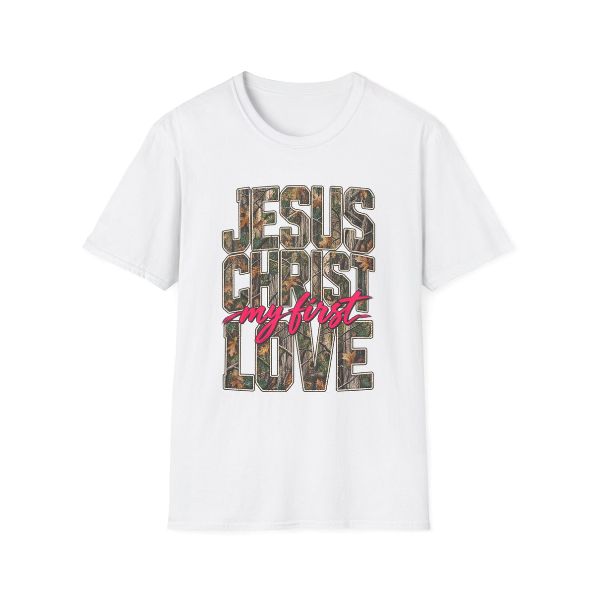 Jesus Is My First Love Christian T-Shirt