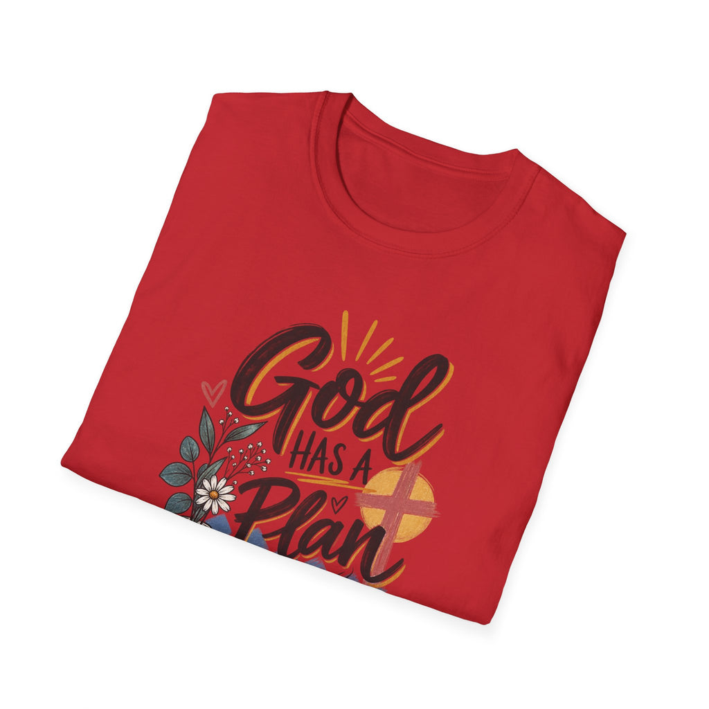God Has a Plan Christian Faith T-Shirt