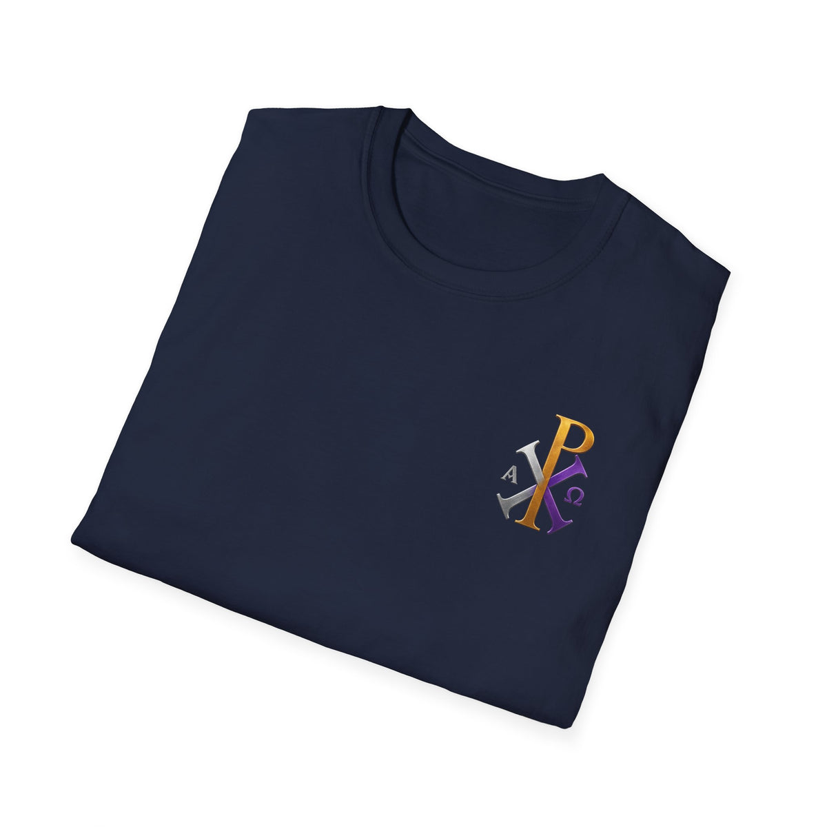 Small Alpha Omega Chi Christian T-Shirt