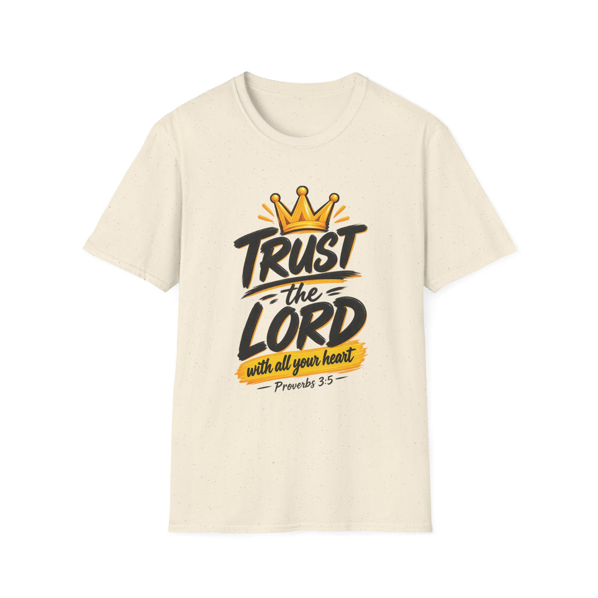 Trust the Lord T-Shirt – Christian Faith Tee (Proverbs 3:5)