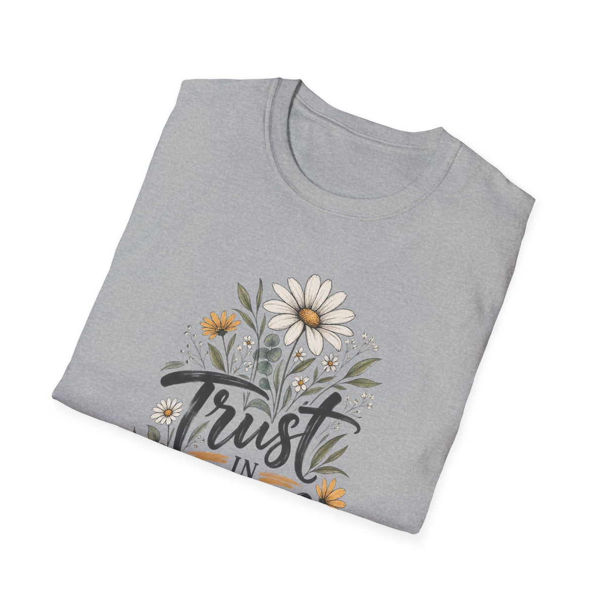 Trust in God Floral Faith T-Shirt