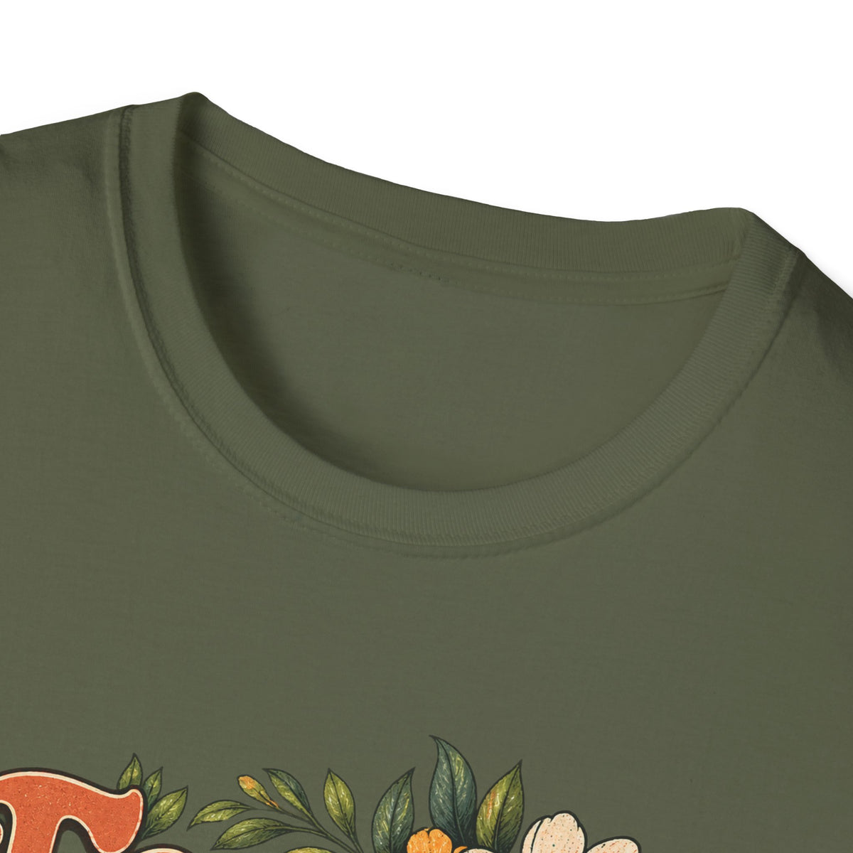 Focus on the Lord Floral Christian T-Shirt