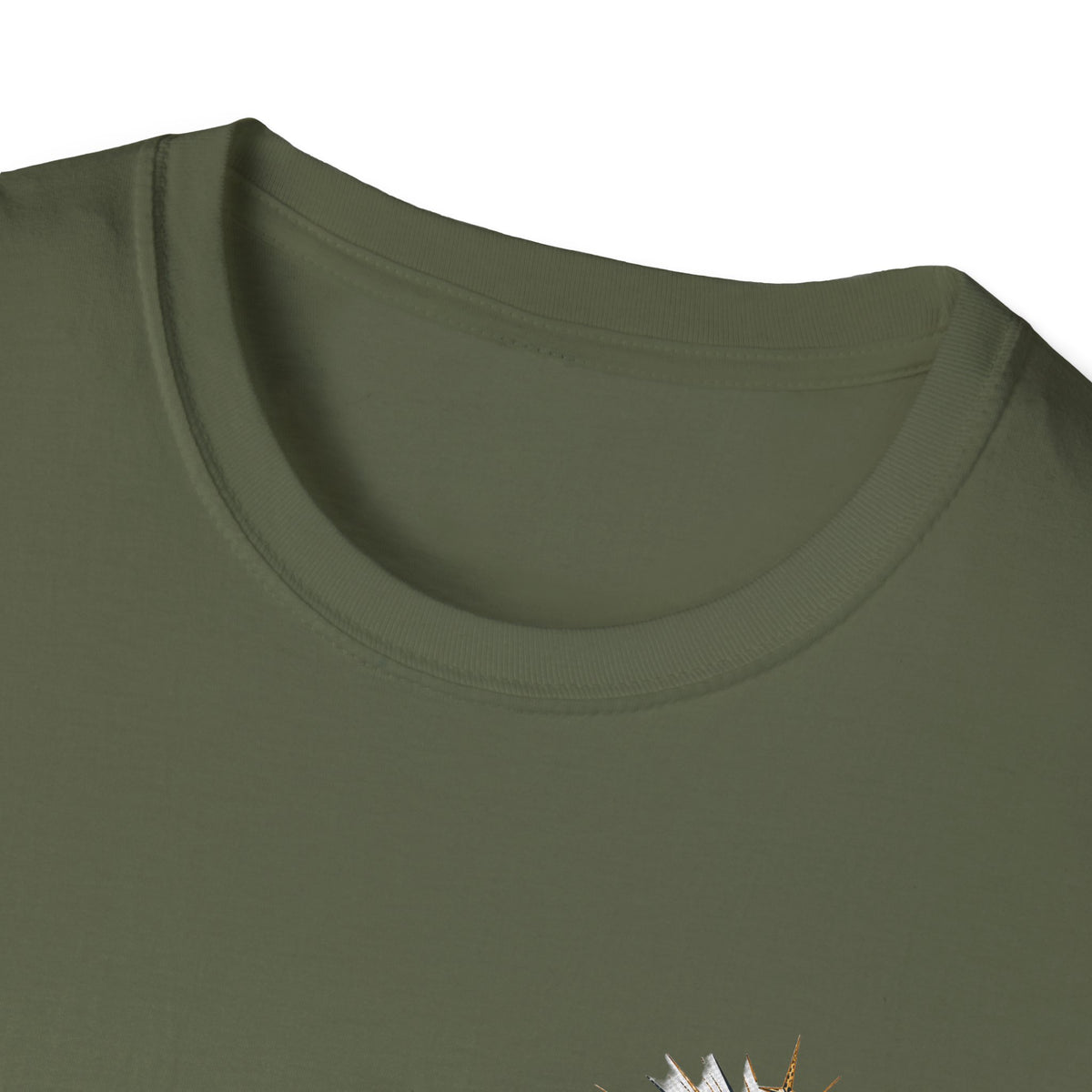 T-Shirt — More Than Conquerors Inspirational Chest Logo Tee