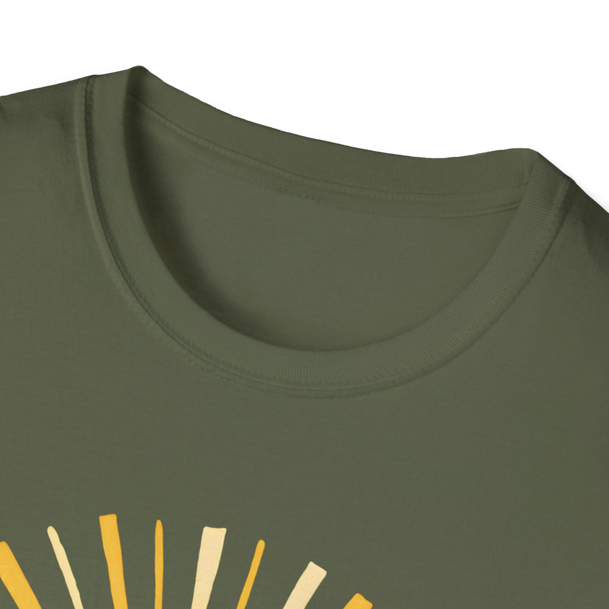 Radiate Peace T-Shirt — Sunshine Graphic Tee for Mindful Living
