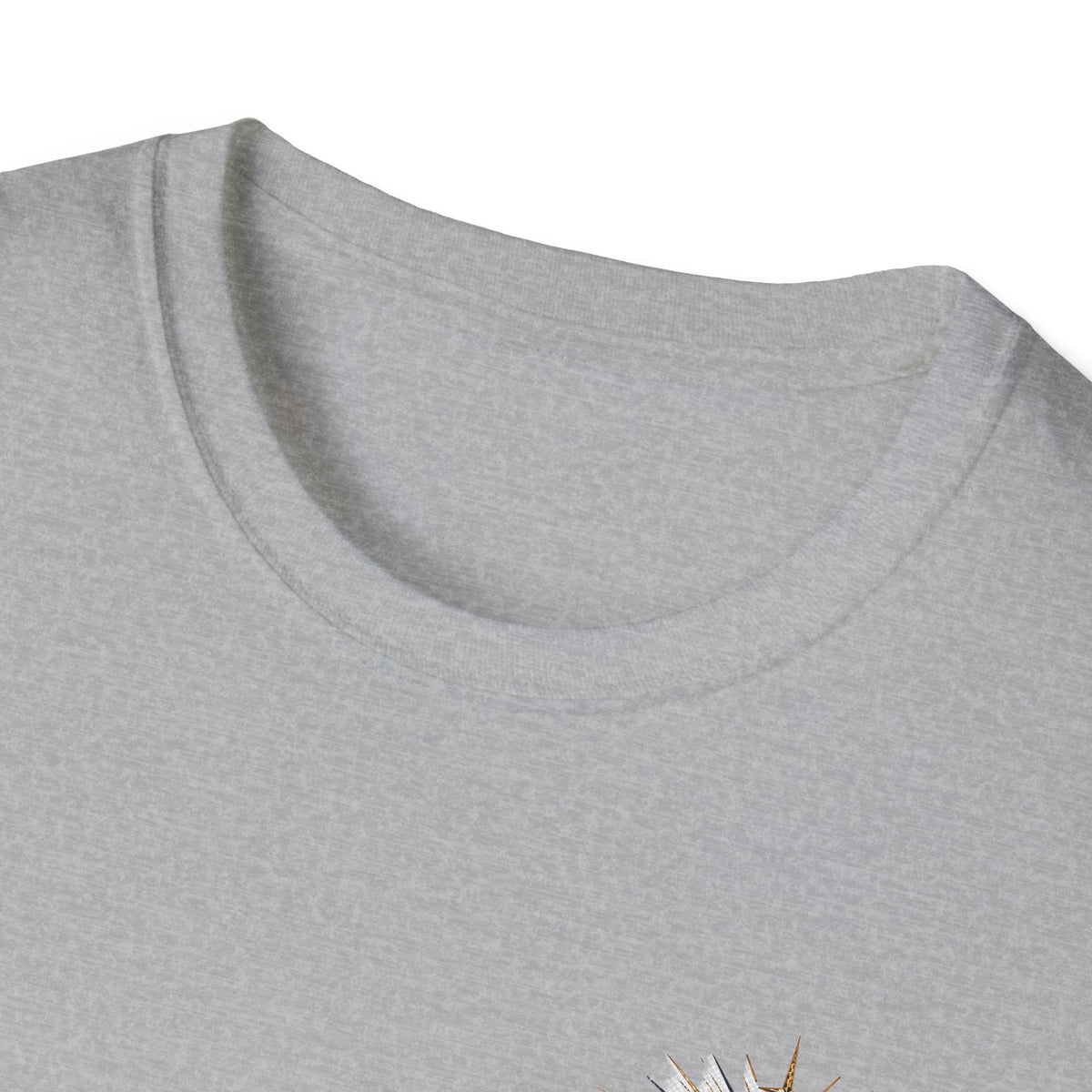 T-Shirt — More Than Conquerors Inspirational Chest Logo Tee