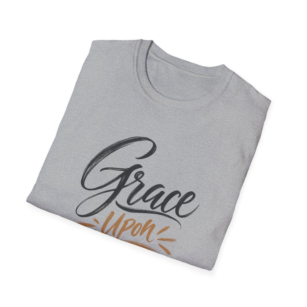 Grace Upon Grace Faith-Inspired Christian T-Shirt