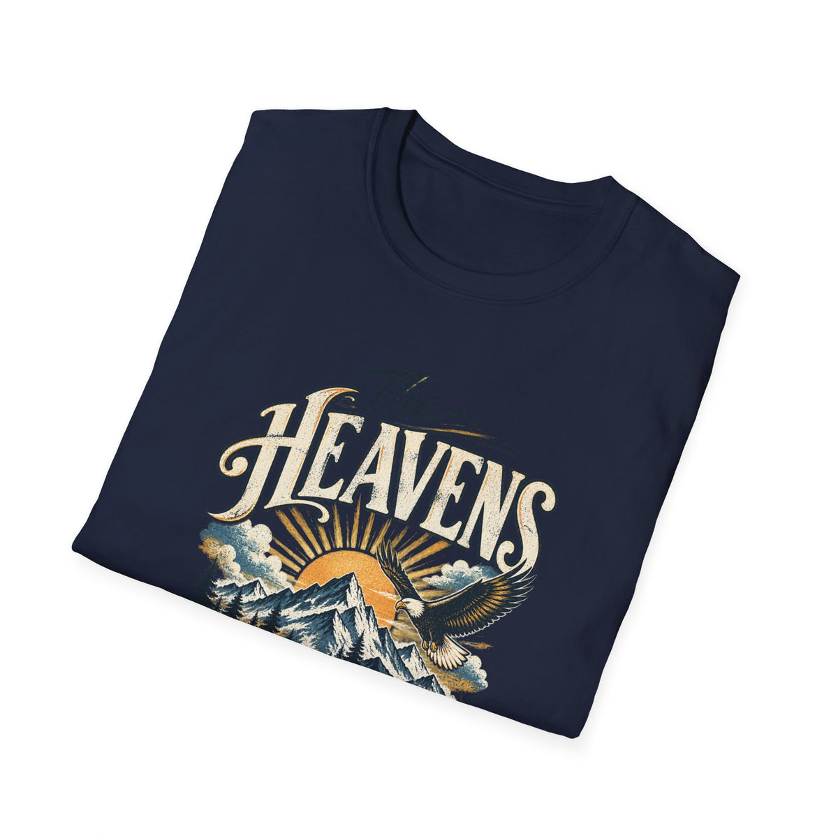 The Heavens Are Roaring Mountain Christian T-Shirt