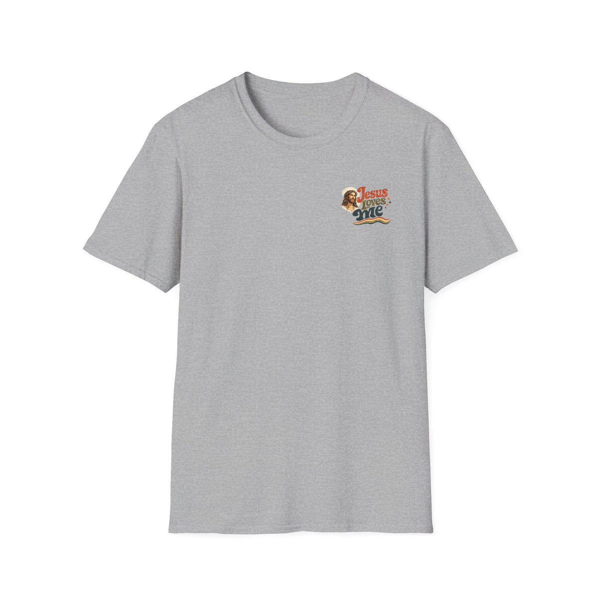 T-Shirt - Retro "Love Me" Small Chest Graphic, Vintage 70s Style