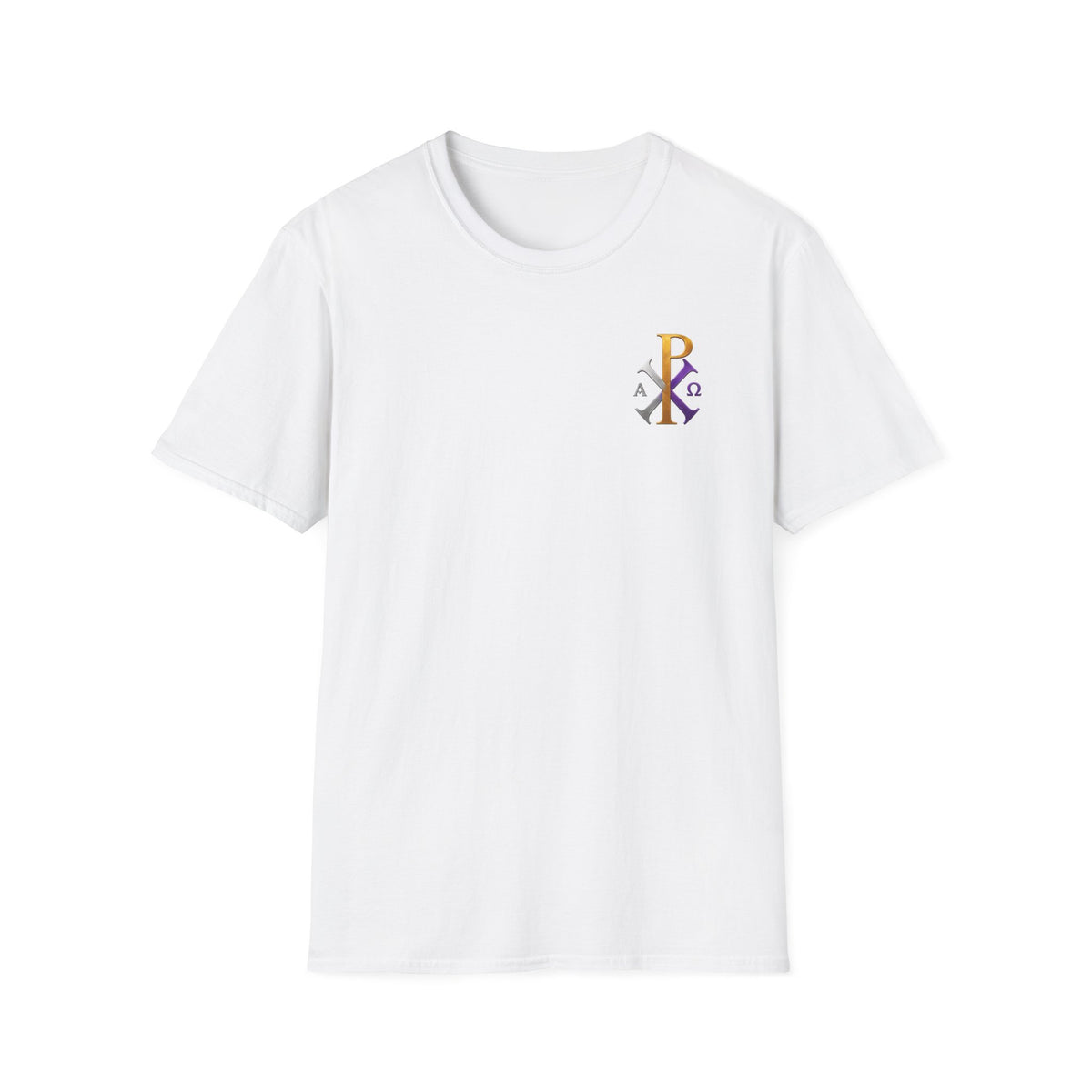 Small Alpha Omega Chi Christian T-Shirt