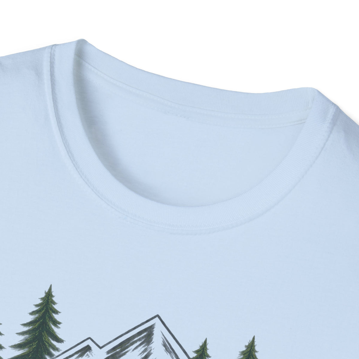 Be Still And Know That I Am God T-Shirt — Psalm 46:10 Mountain Faith Tee