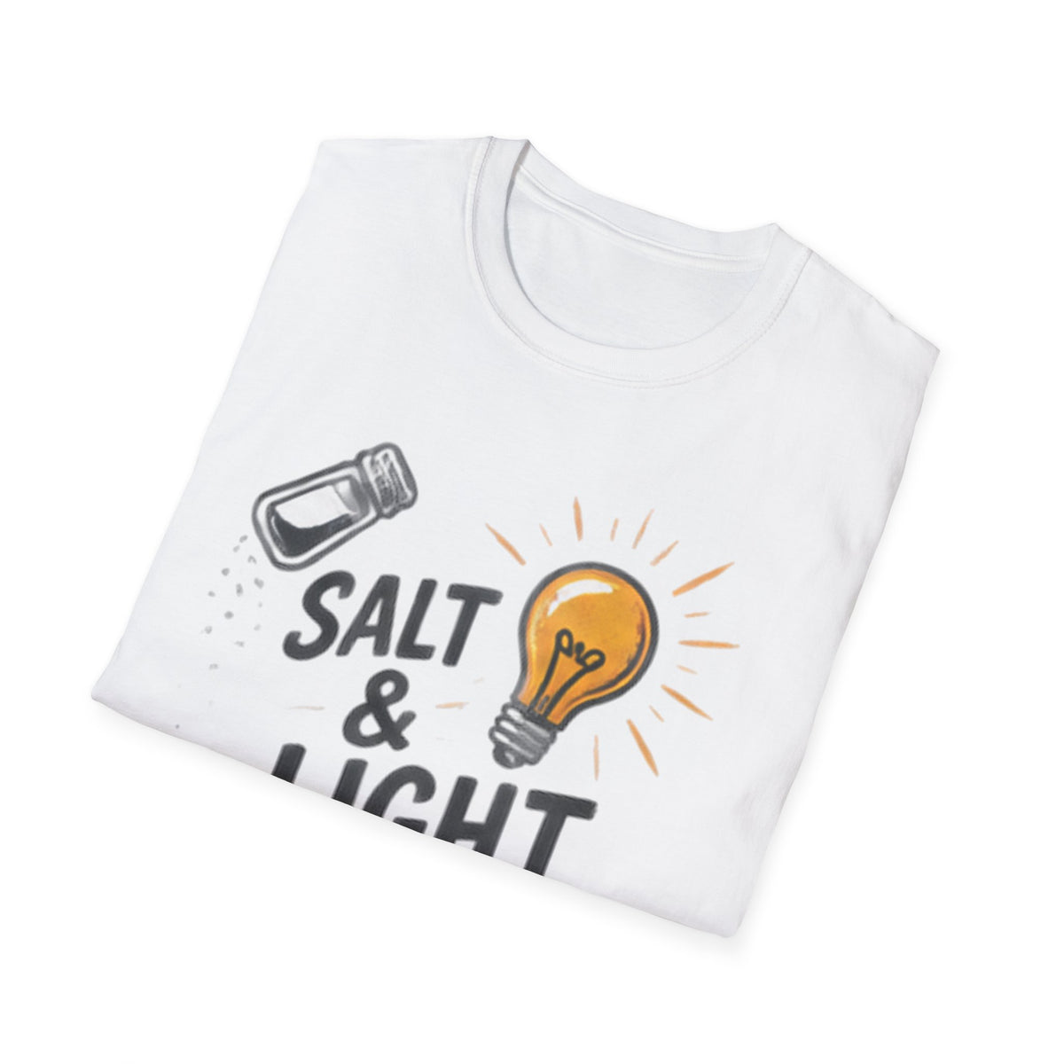 Salt & Light T-Shirt — Matthew 5:13-14 Christian Tee