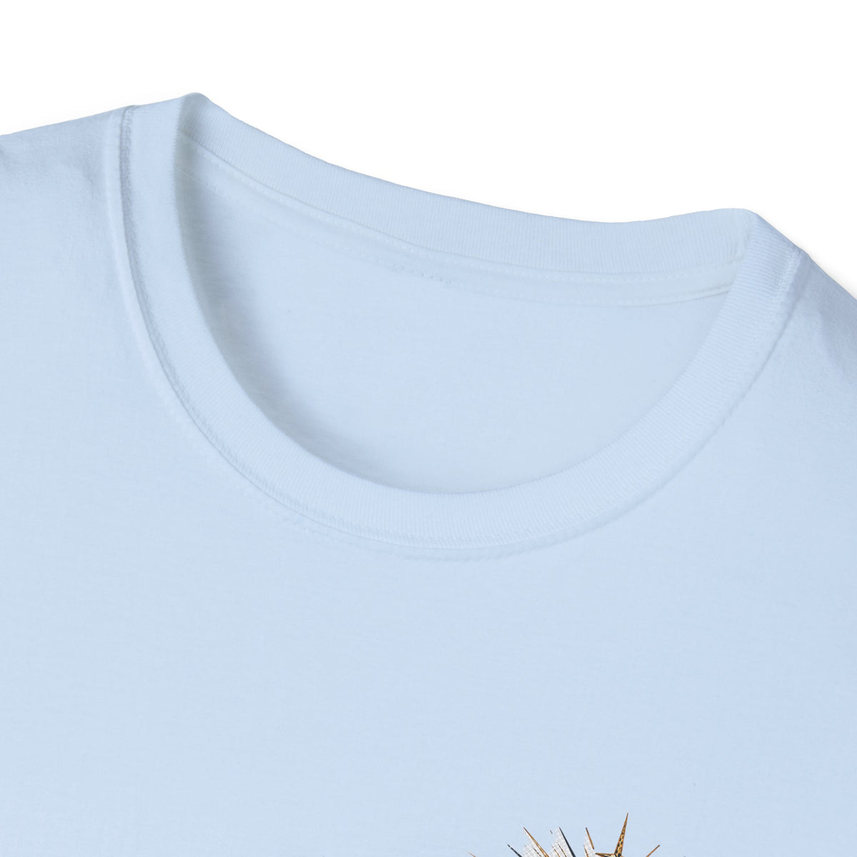 T-Shirt — More Than Conquerors Inspirational Chest Logo Tee