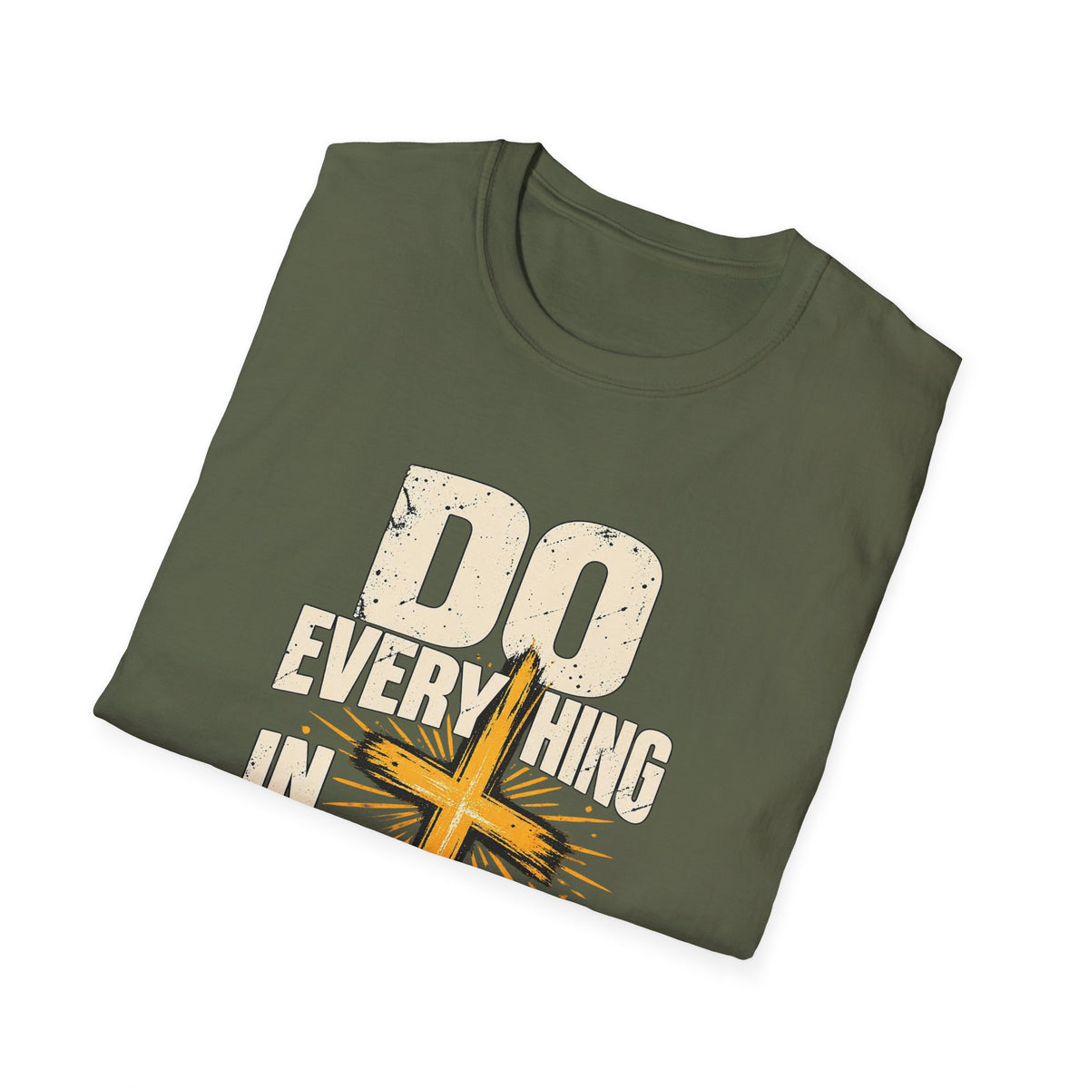 Do Everything in Love T-Shirt — Christian Cross Faith Tee