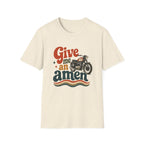 Give Me an Amen Motorcycle Graphic T-Shirt