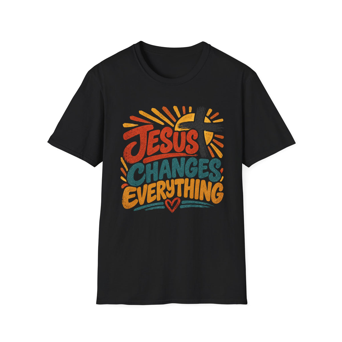 Jesus Changes Everything Christian Faith T-Shirt