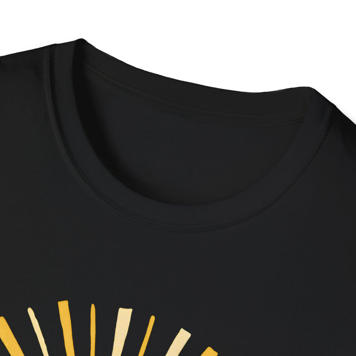 Radiate Peace T-Shirt — Sunshine Graphic Tee for Mindful Living