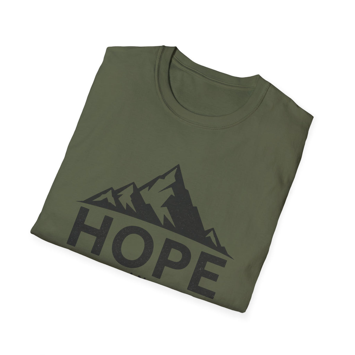 Hope in Jesus Mountain Christian T-Shirt