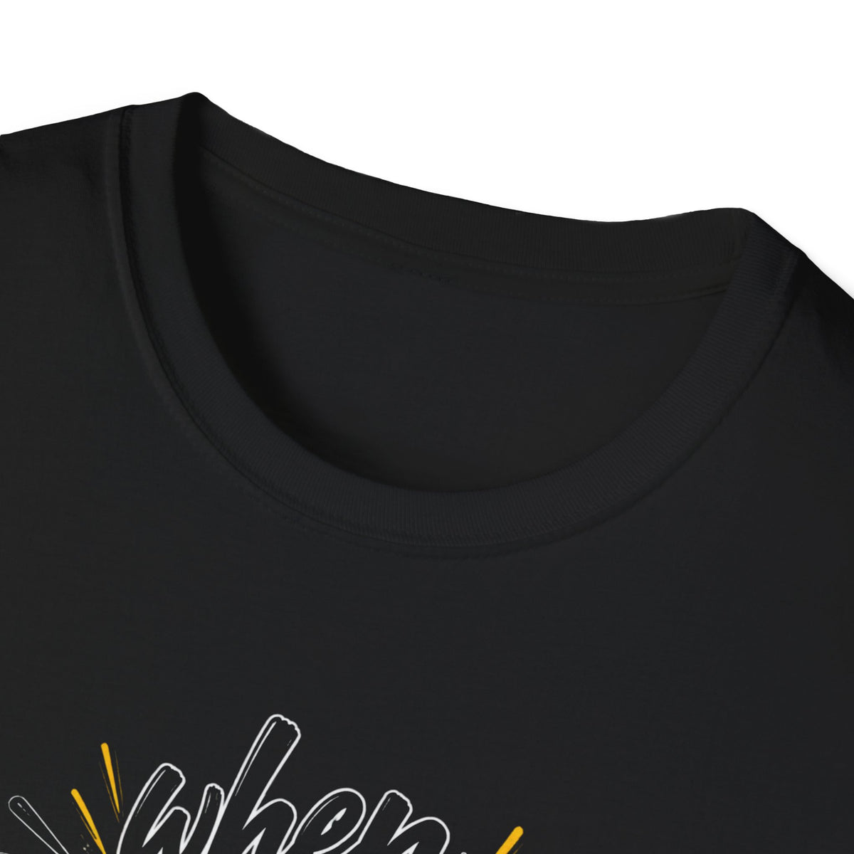 T-Shirt — “Duck When God Made Me He Grinned and Said This Will Be Fun” Cute Christian Graphic Tee