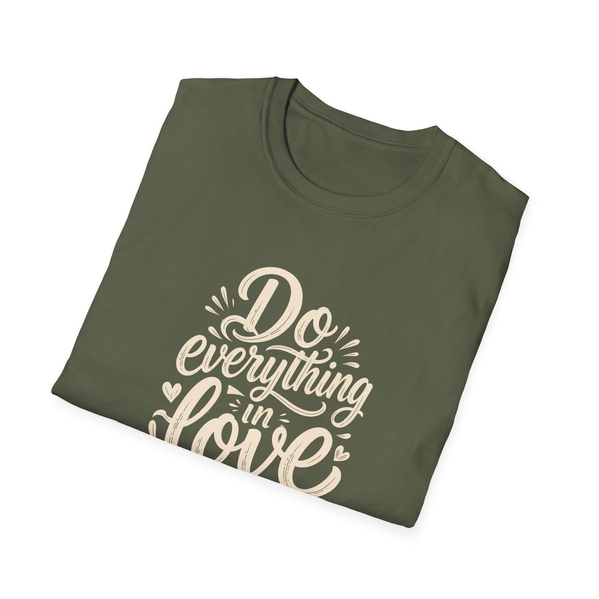 Do Everything With Love T-Shirt — 1 Corinthians 16:14 Christian Tee