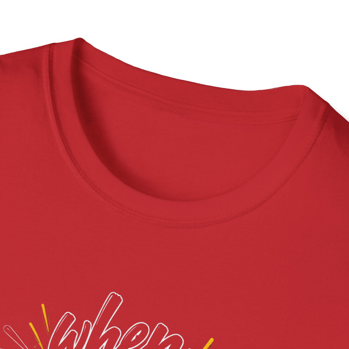 T-Shirt — “Duck When God Made Me He Grinned and Said This Will Be Fun” Cute Christian Graphic Tee