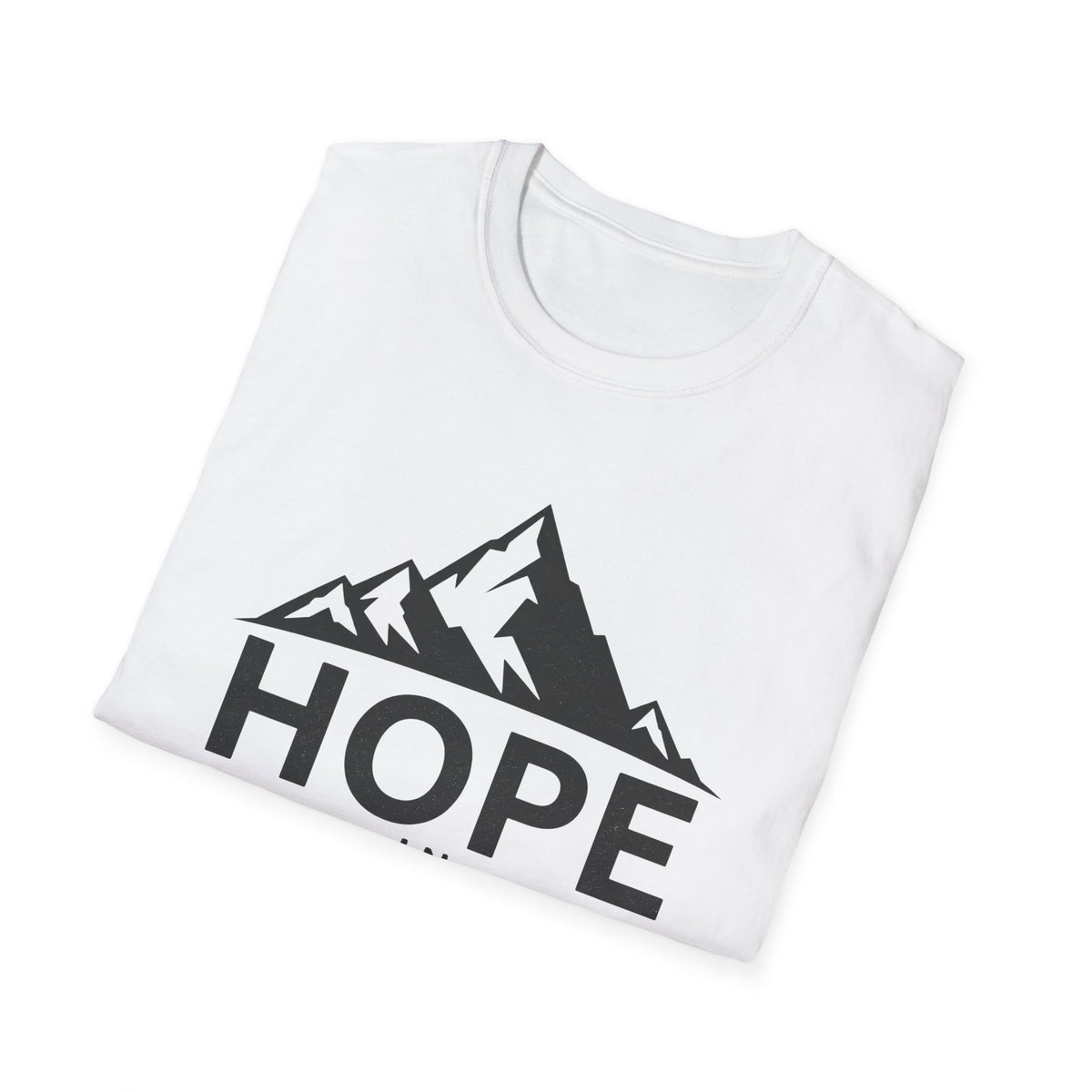 Hope in Jesus Mountain Christian T-Shirt