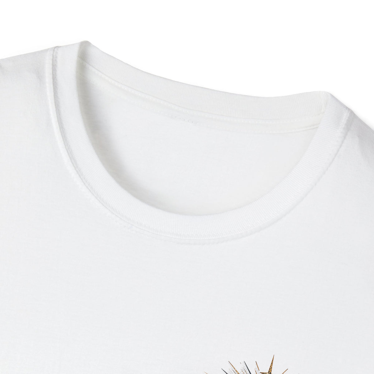 T-Shirt — More Than Conquerors Inspirational Chest Logo Tee