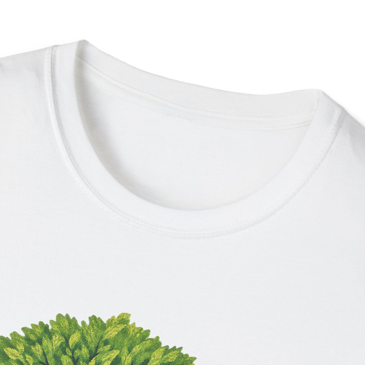 Rooted in Christ T-Shirt — Christian Faith Tree Shirt (Colossians 2:7)