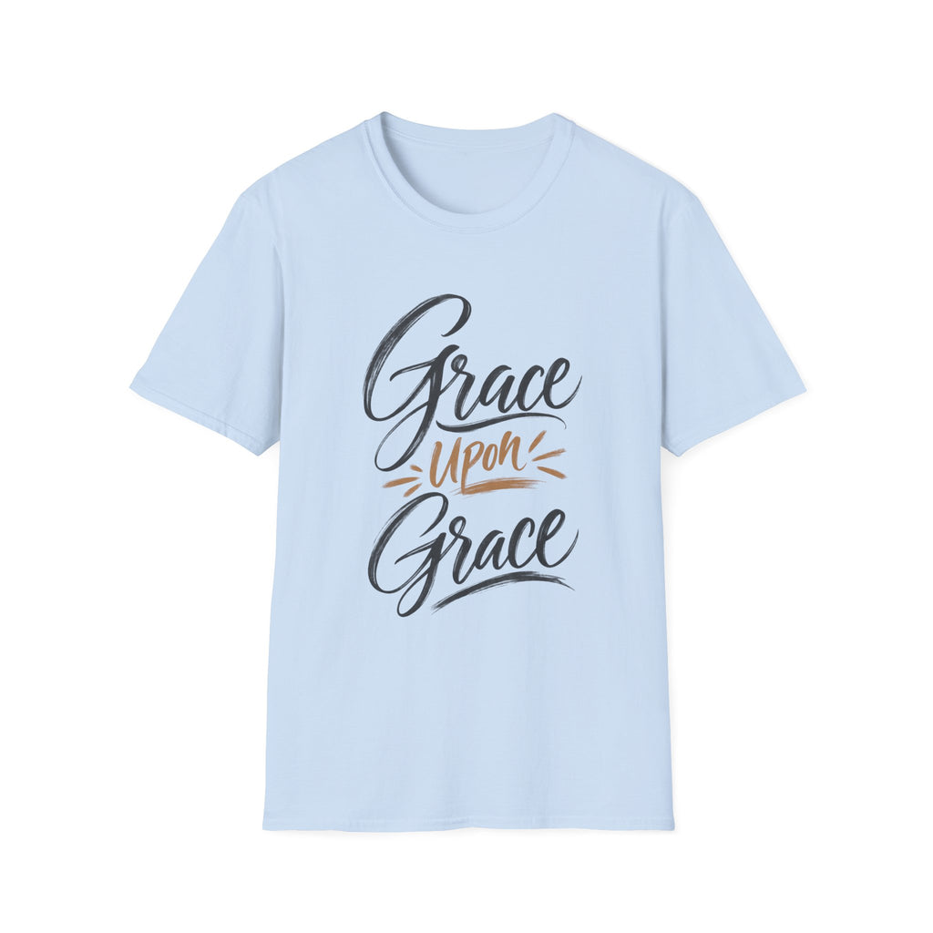 Grace Upon Grace Faith-Inspired Christian T-Shirt