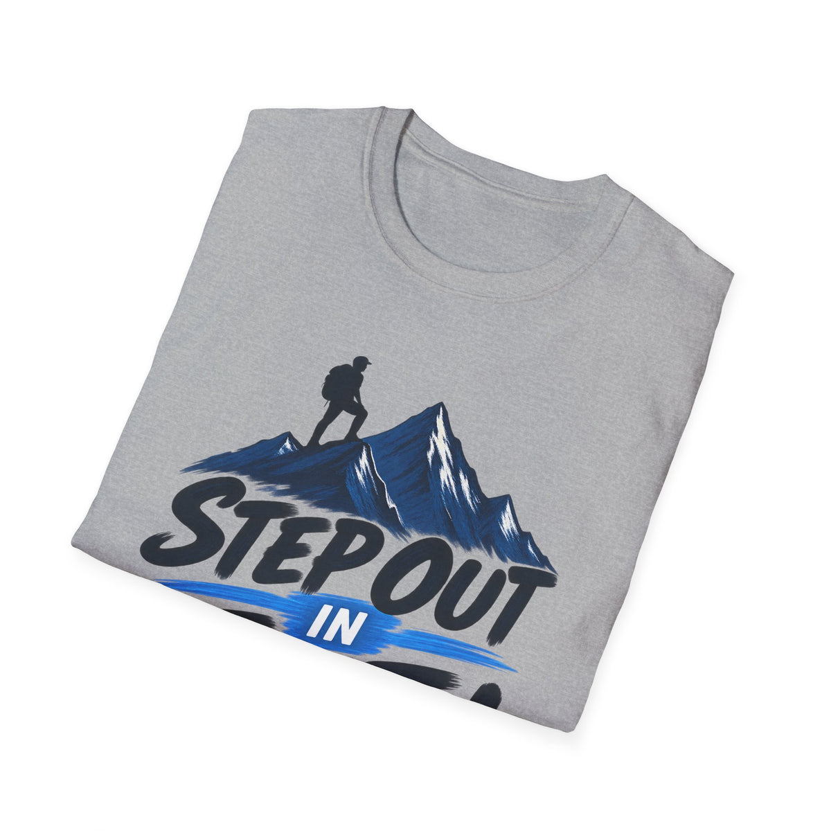 Step Out in Faith Christian T-Shirt – Matthew 14:29