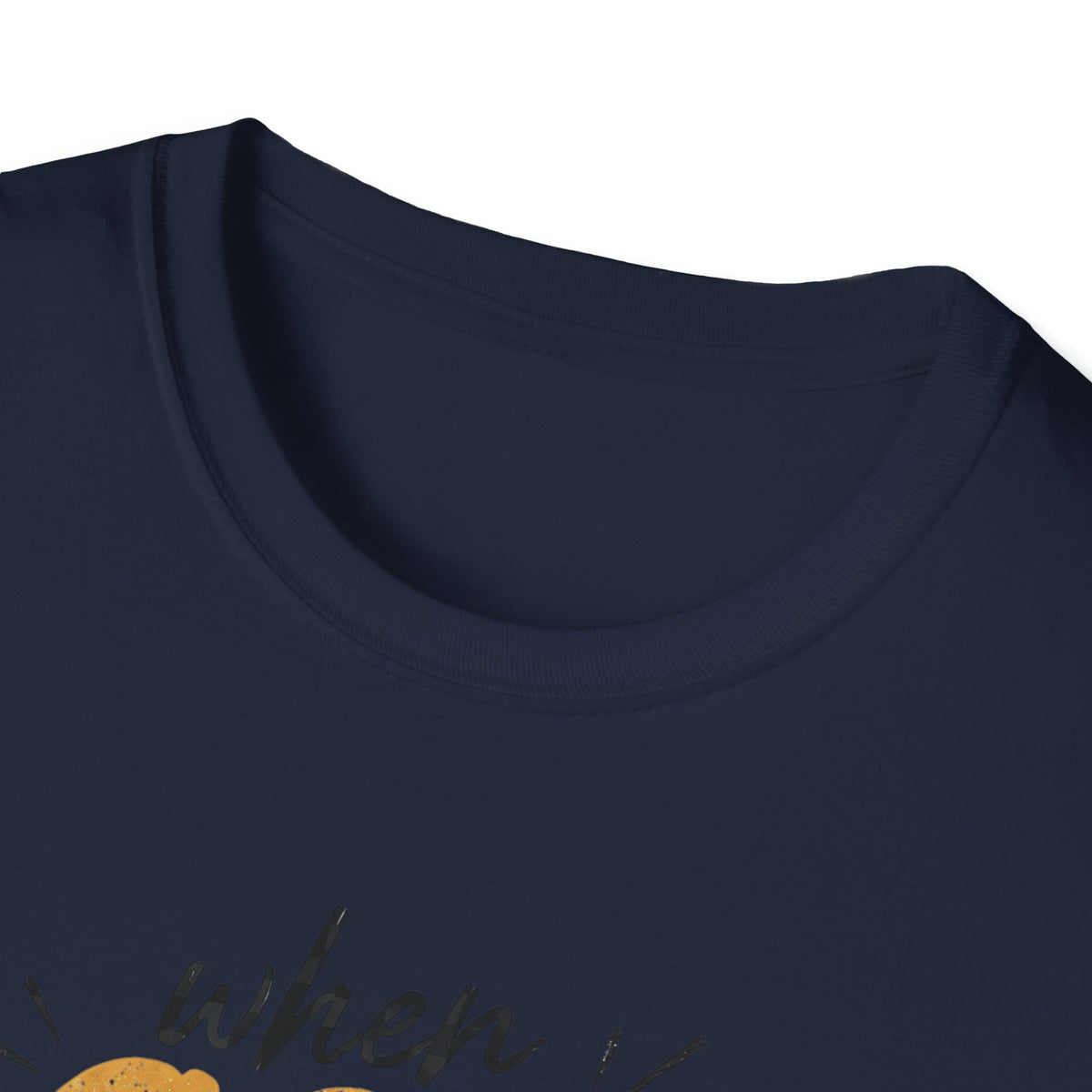 T-Shirt — "God This Will Be Fun" Vintage Smiley Faith Tee