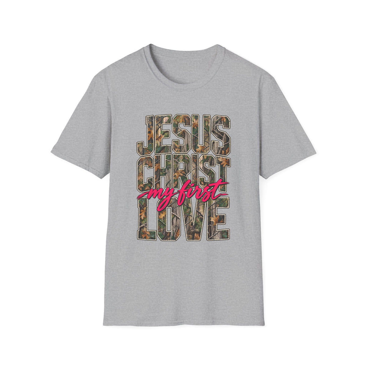 Jesus Is My First Love Christian T-Shirt