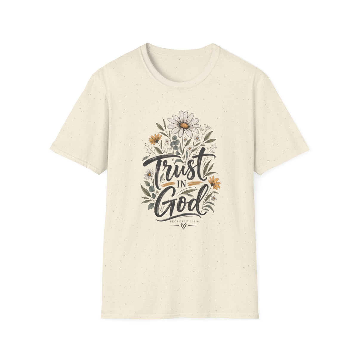 Trust in God Floral Faith T-Shirt