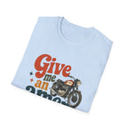 Give Me an Amen Motorcycle Graphic T-Shirt
