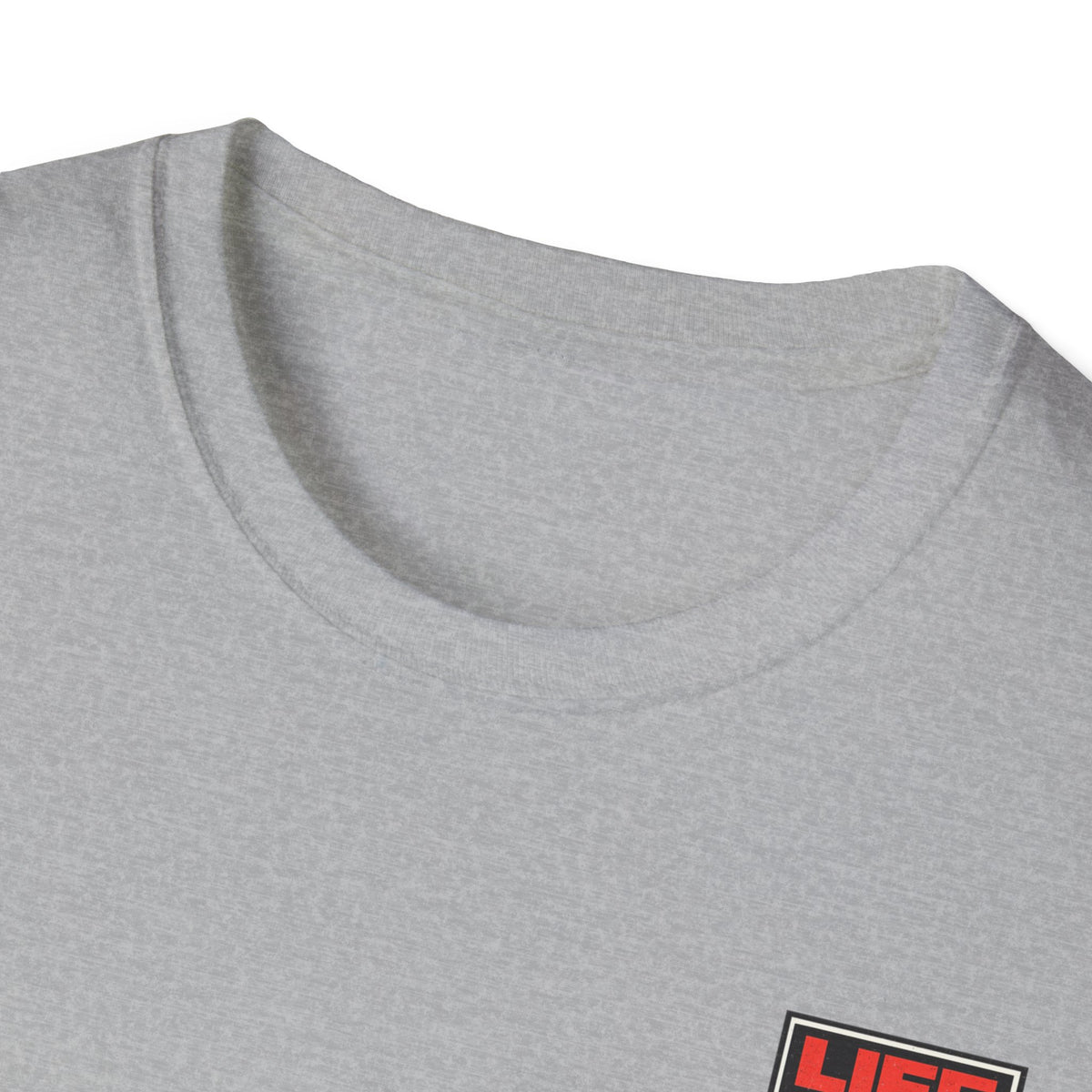 Christian Chest Patch T-Shirt — Live Better with Jesus Tee