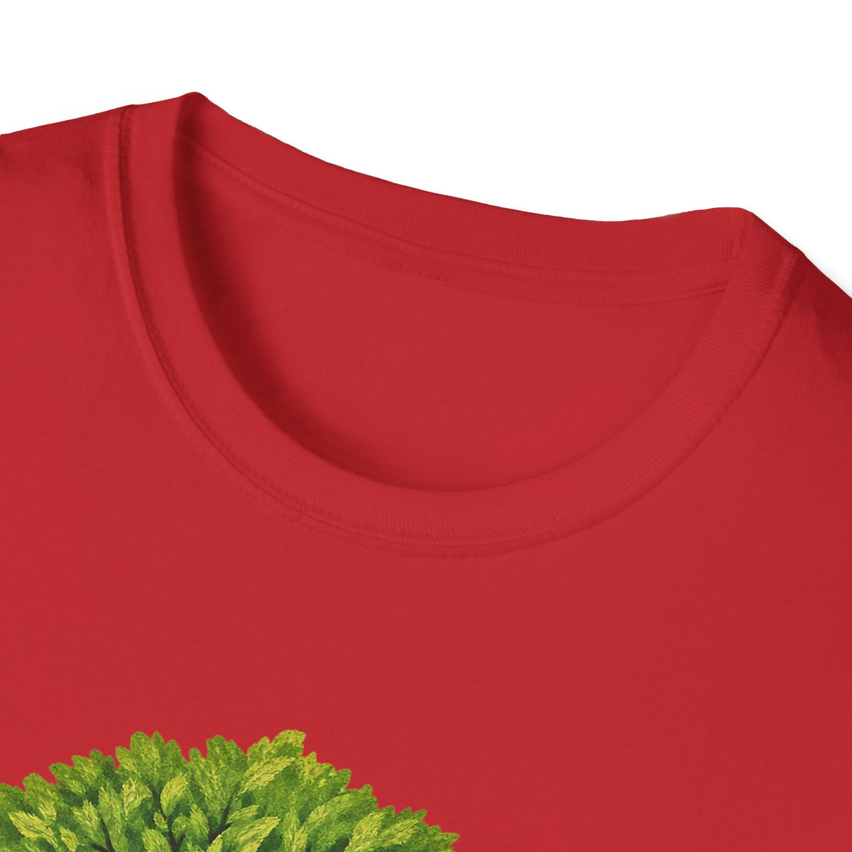 Rooted in Christ T-Shirt — Christian Faith Tree Shirt (Colossians 2:7)