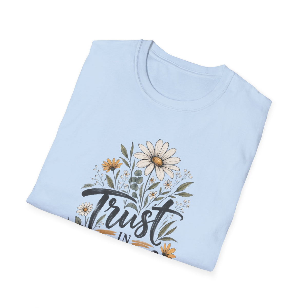 Trust in God Floral Faith T-Shirt