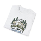 Be Still and Know T-Shirt — Psalm 46:10 Mountain Faith Tee