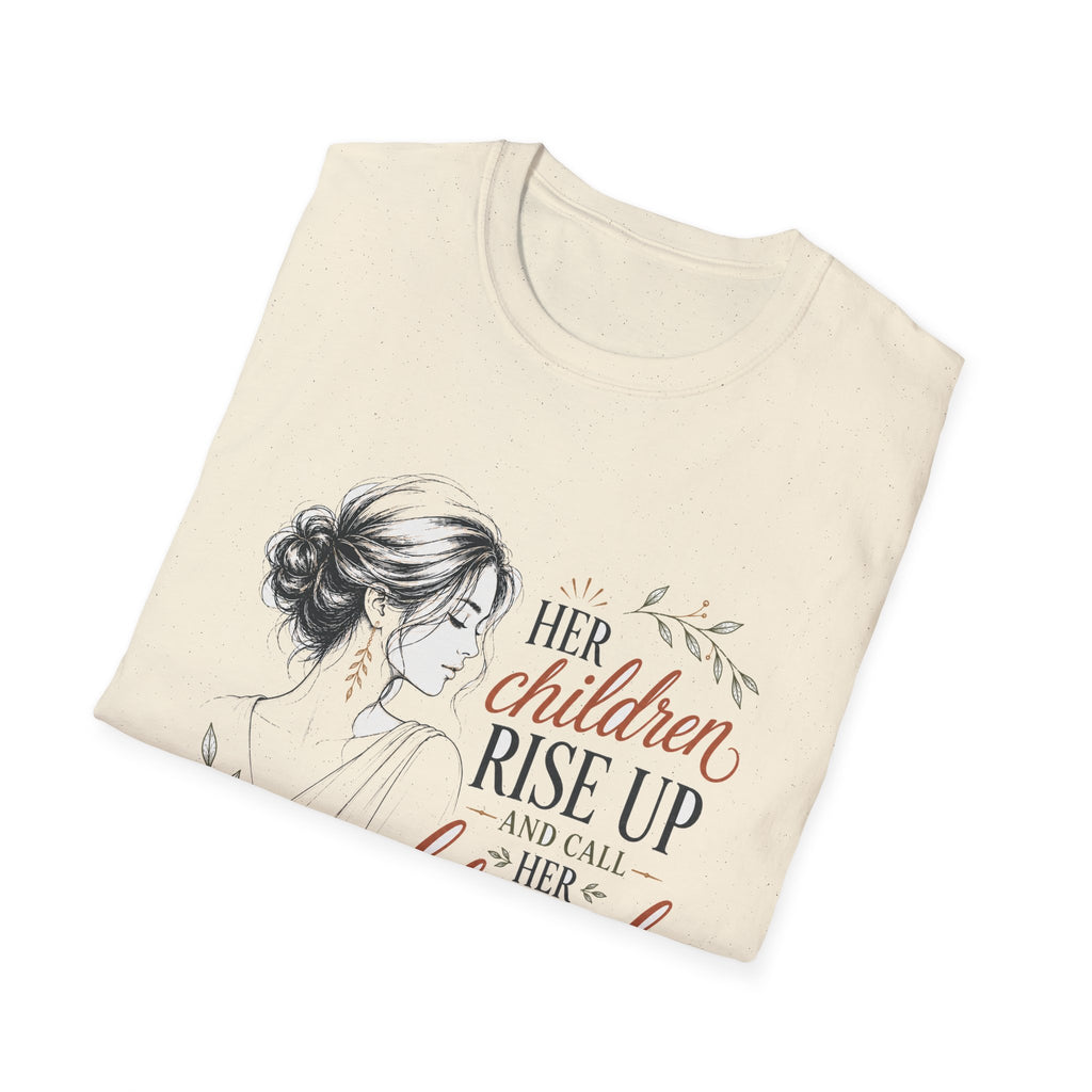 Her Children Rise Up Blessed T-Shirt — Inspirational Tee