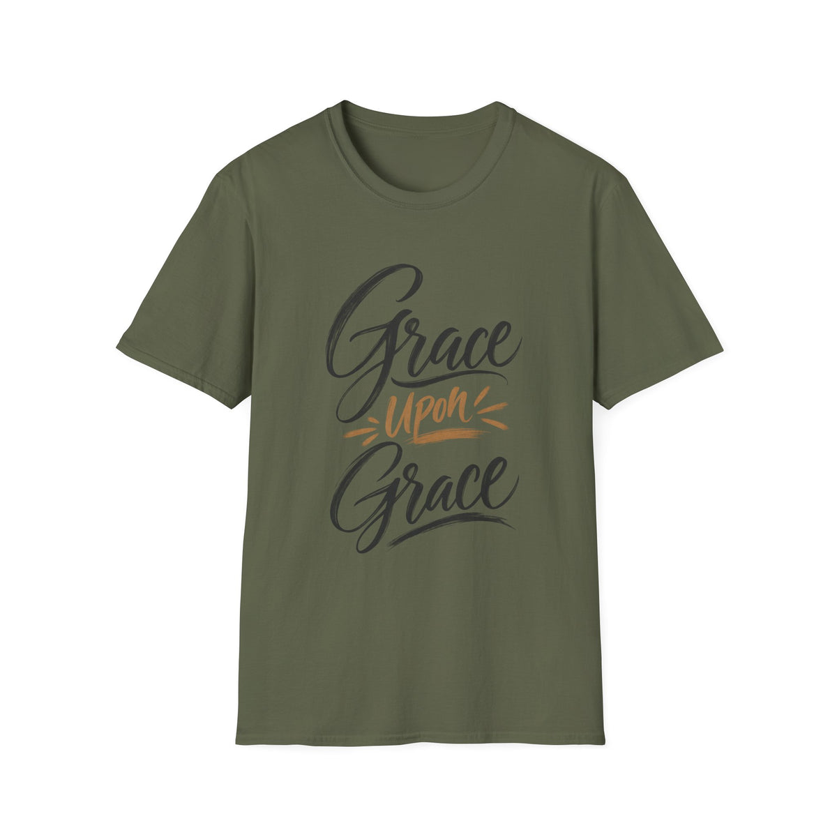 Grace Upon Grace Faith-Inspired Christian T-Shirt