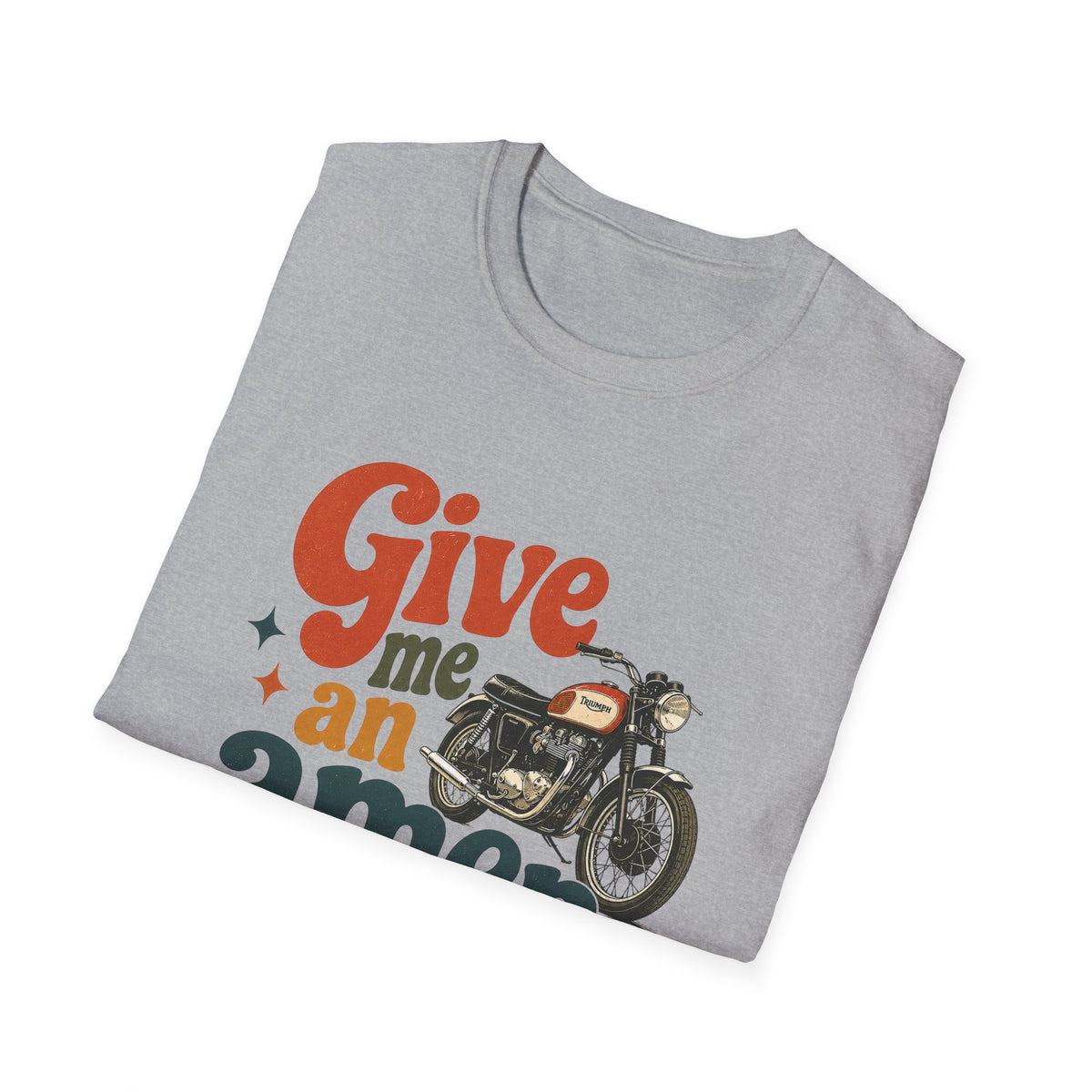 Give Me an Amen Motorcycle Graphic T-Shirt