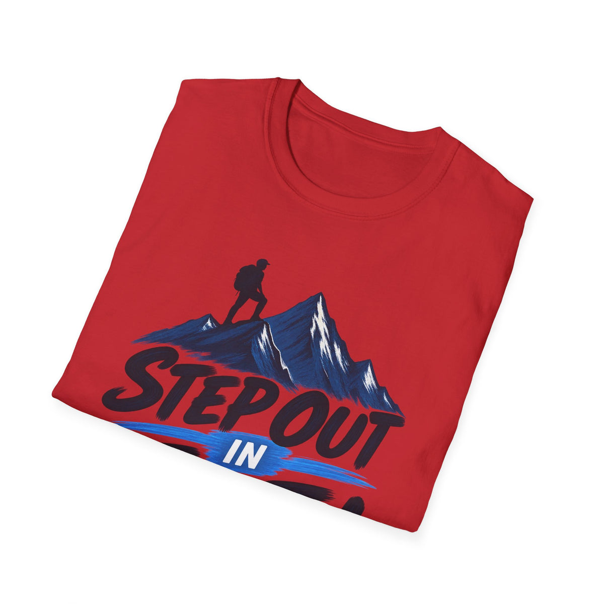 Step Out in Faith Christian T-Shirt – Matthew 14:29