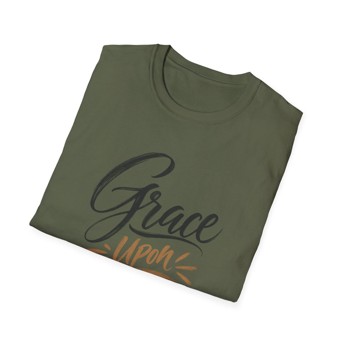 Grace Upon Grace Faith-Inspired Christian T-Shirt