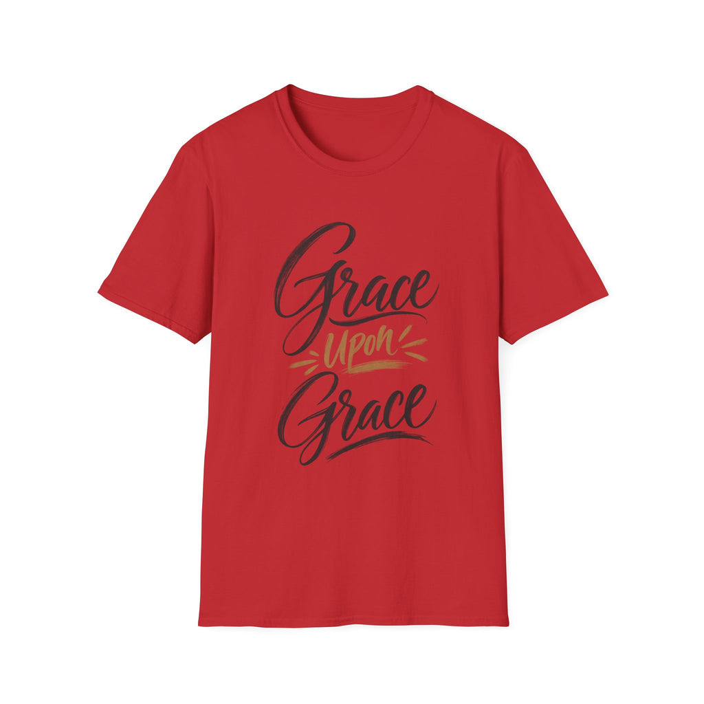 Grace Upon Grace Faith-Inspired Christian T-Shirt