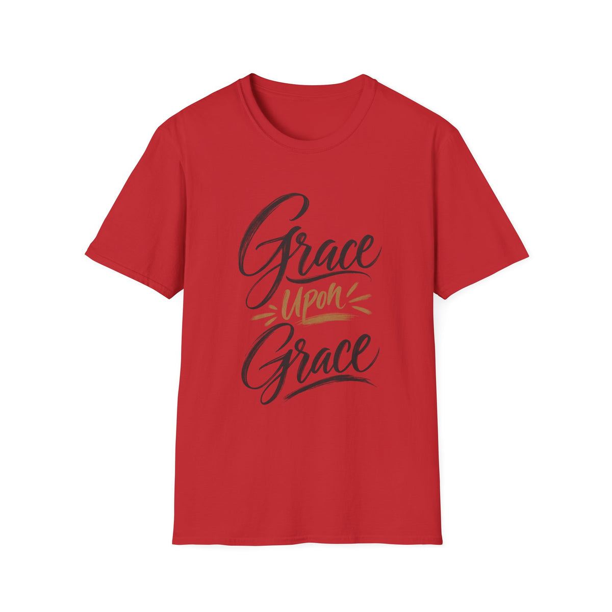 Grace Upon Grace Faith-Inspired Christian T-Shirt