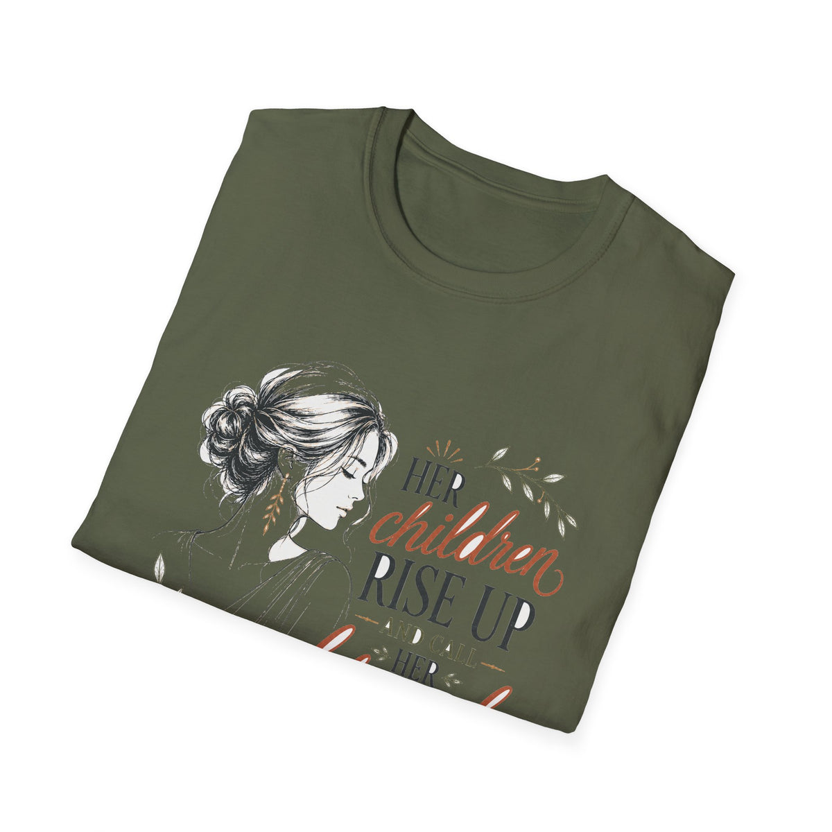 Her Children Rise Up Blessed T-Shirt — Inspirational Tee