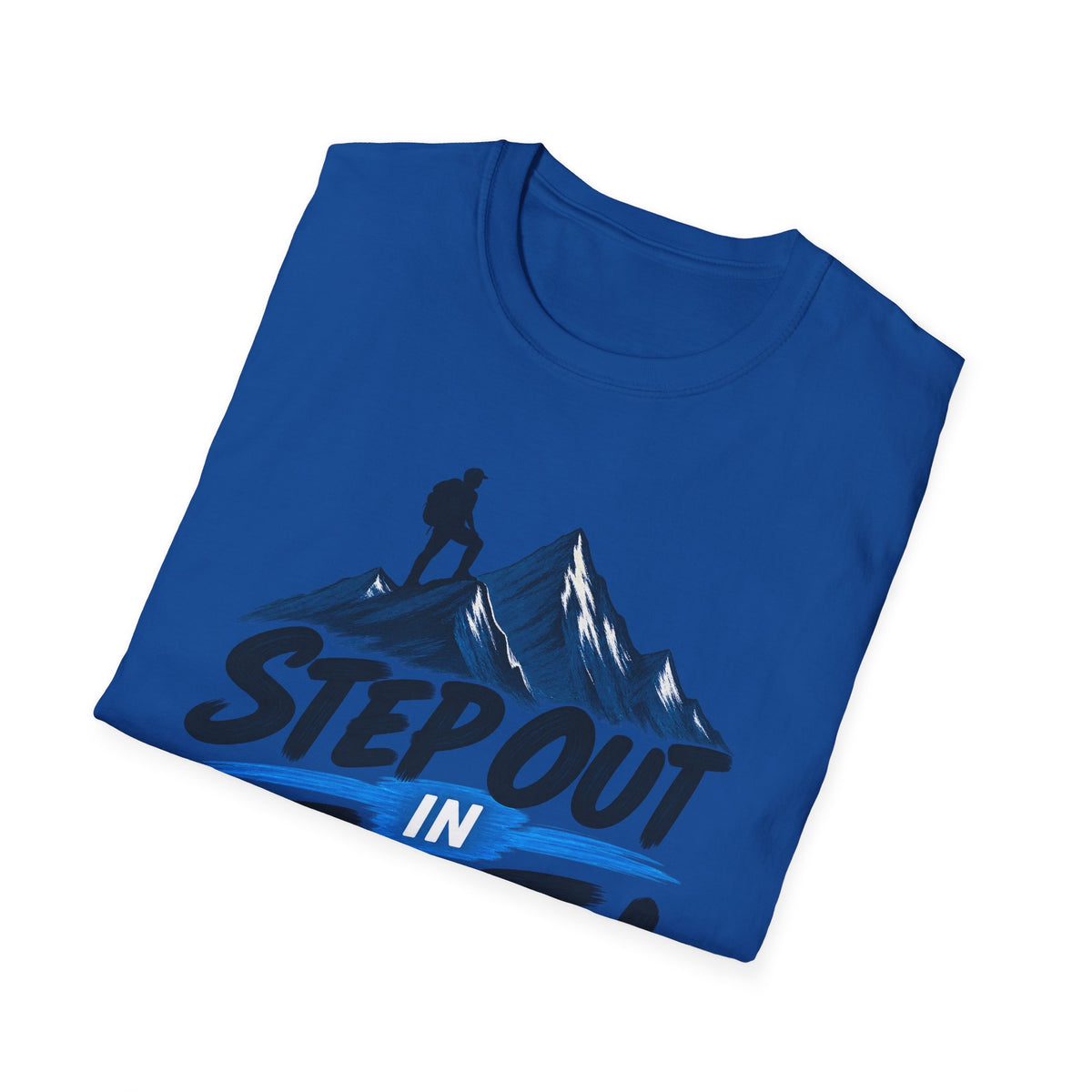 Step Out in Faith Christian T-Shirt – Matthew 14:29