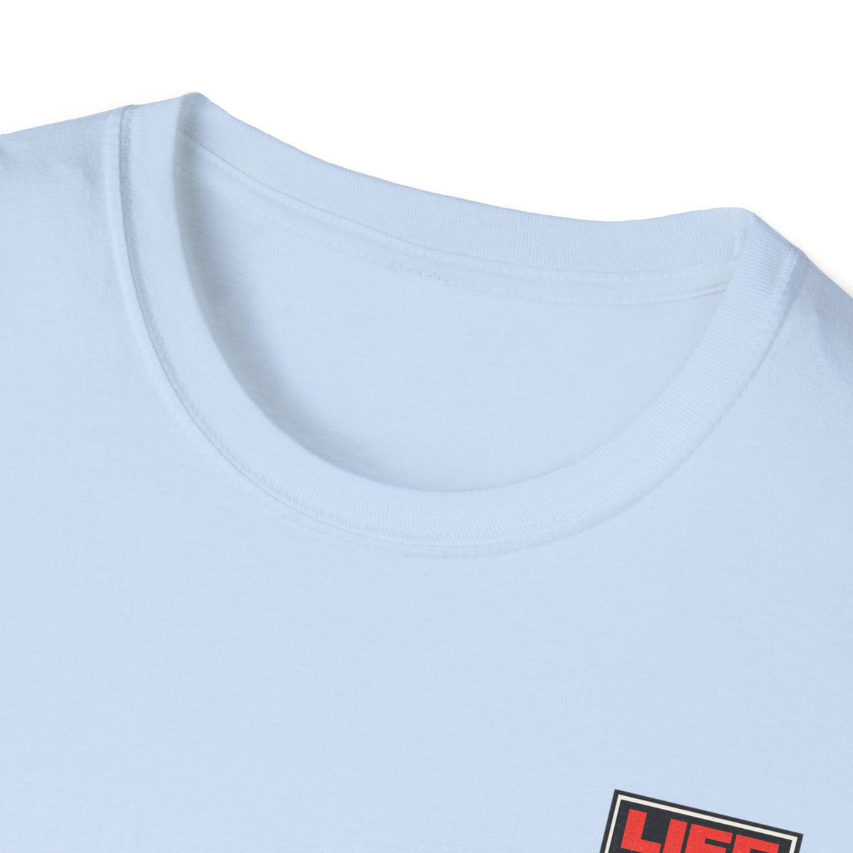 Christian Chest Patch T-Shirt — Live Better with Jesus Tee