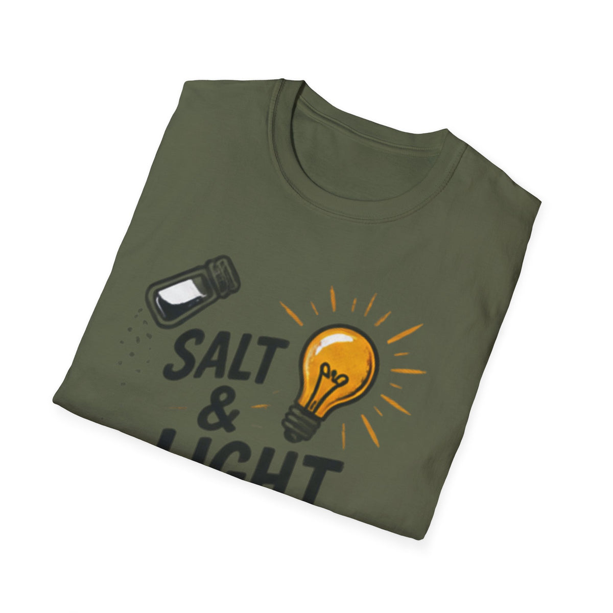 Salt & Light T-Shirt — Matthew 5:13-14 Christian Tee